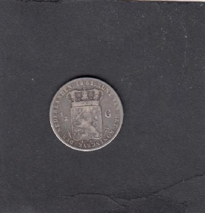 Beschrijving: 1/2 Gulden WILLEM III